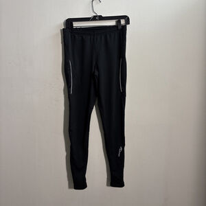 Saucony TIGHTS Men’s Small BLACK Running Gym Pants Compression Comfort